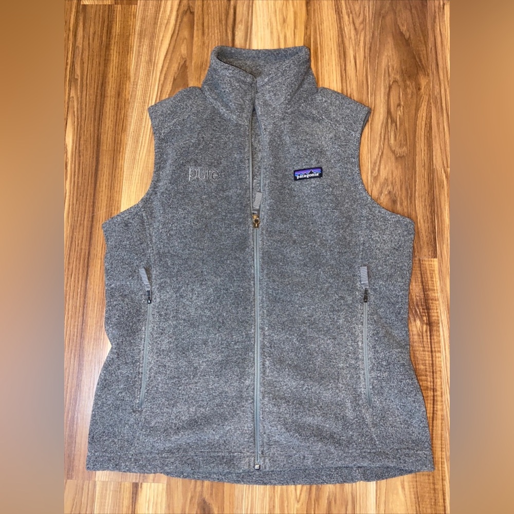 Patagonia Womens Classic Synchilla Vest Full Zip Grey Size Medium STY23015